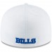 Men's Buffalo Bills New Era White Omaha Low Profile 59FIFTY Fitted Hat 3156570